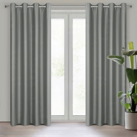 GOTOWA ZASŁONA EUROFIRANY Selina Z PRZELOTKAMI 1 SZT. 140x250