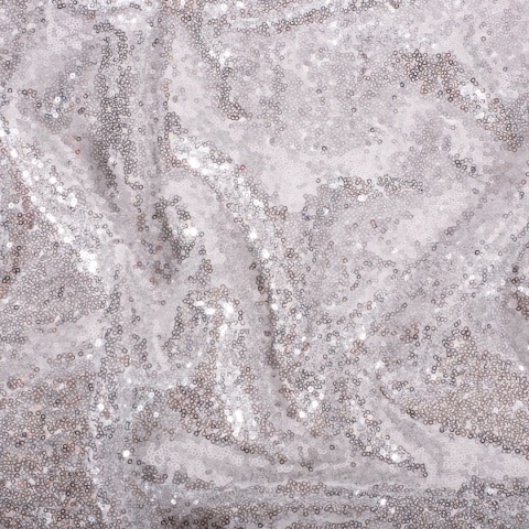 Cekiny - srebrne