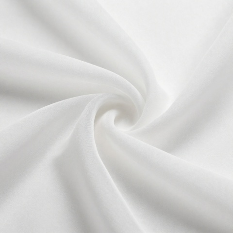 Tkanina Szyfon biały
