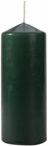 Świeca Bispol 6 × 12 cm zielona