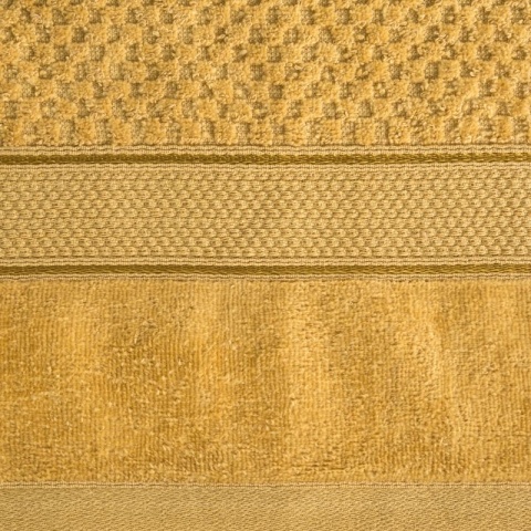 Ręcznik kąpielowy JESSI 70x140 cm musztardowy 500 g/m² Eurofirany