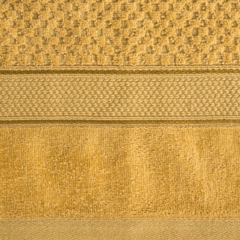 Ręcznik kąpielowy JESSI 70x140 cm musztardowy 500 g/m² Eurofirany