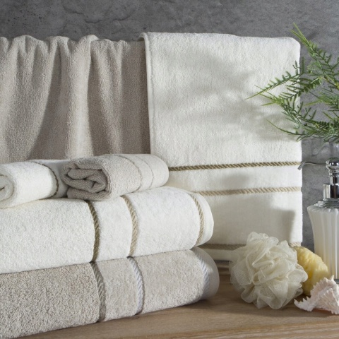 Ręcznik Nel Eurofirany 70 × 140 cm czarny