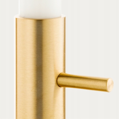 Świecznik na długą świecę 10cm FRITZ HANSEN złoty