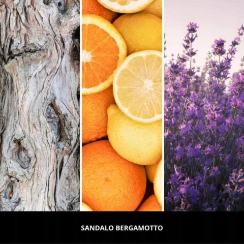 MILLEFIORI MILANO SANDALO BERGAMOTTO dyfuzor zapachowy i pałeczki 500 ml