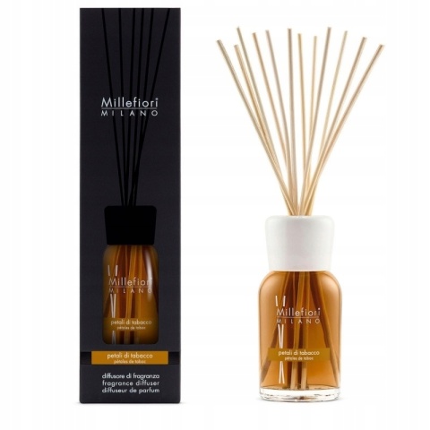 MM MILLEFIORI MILANO - Pałeczki zapachowe 500 ml PETALI DI TABACCO