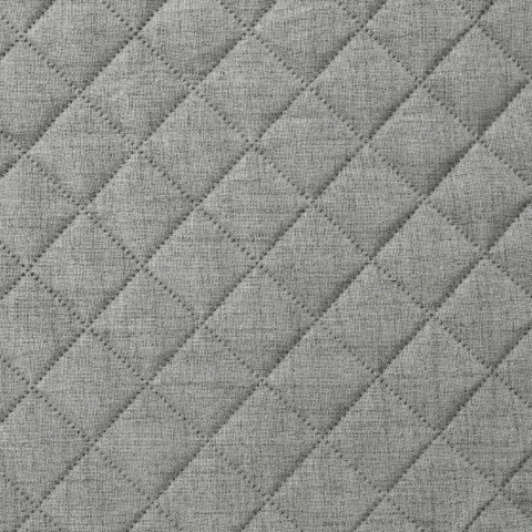 Narzuta na łóżko LEN 1 170x210 cm stalowa pikowana Eurofirany