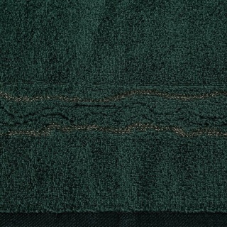 Ręcznik KARIN 50x90 cm ciemnozielony 500 g/m² Eurofirany