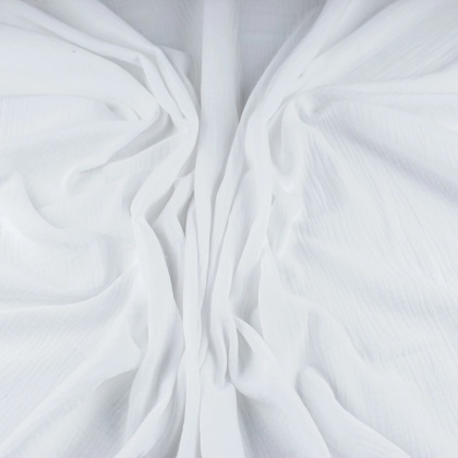 Muślin bawełniany biały na metry - szer. 140 cm - 150 g/m²