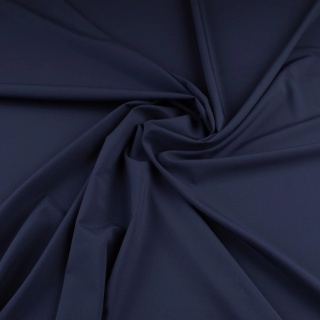 Tkanina Silki granatowa na metry - szer. 150 cm - 90 g/m²