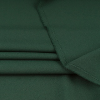 Tkanina Panama ciemnozielona na metry - szerokość 150 cm, 260 g/m²