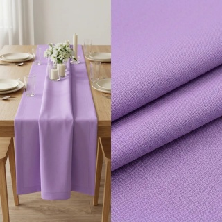 Tkanina Panama fioletowa na metry - szerokość 150 cm, 260 g/m²
