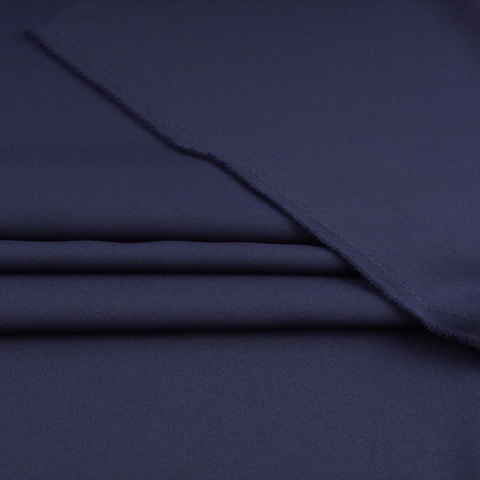 Tkanina Panama granatowa na metry - szerokość 150 cm, 260 g/m²