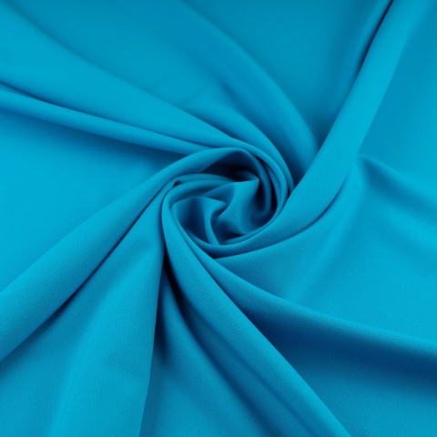 Tkanina Panama niebieska na metry - szerokość 150 cm, 260 g/m²