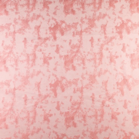 Dzianina zamszowa jasnoróżowa marmurkowa na szarym spodzie - na metry - szer. 150 cm - 280 g/m²