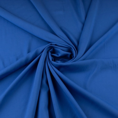 Tkanina wiskozowa chabrowa na metry - szer. 150 cm - 120 g/m²