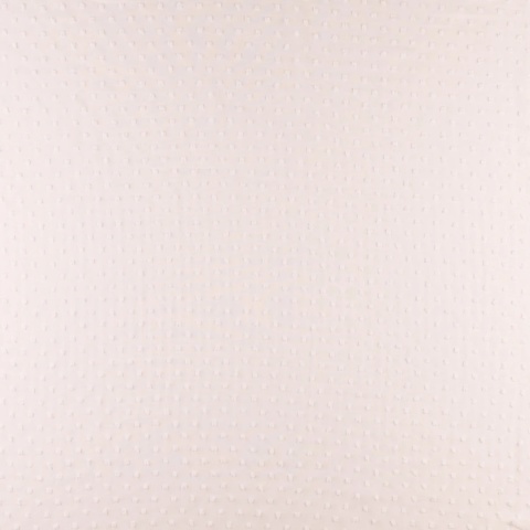 Szyfon haftowany ecru w drobne kropki na metry - szer. 150 cm - 90 g/m²